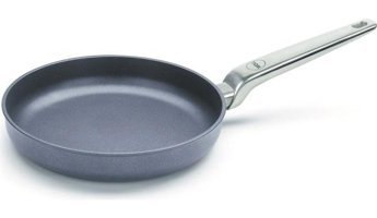 Primanova Woll D-WOLL2528DLPB Metal Saplı Alüminyum 28 cm Kızartma Tava Siyah
