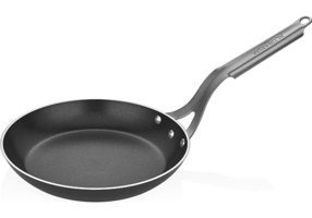 Altınbaşak Lazzetti Çelik Saplı Alüminyum 24 cm Kızartma Tava Siyah