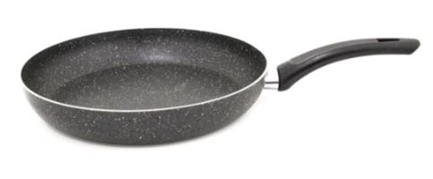 Chef Plastik Saplı Alüminyum 28 cm Düz Tava Gri