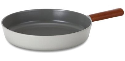 Neoflam Fika Dikdörtgen Ahşap Saplı Alüminyum 30 cm Düz Tava Gri