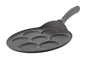 Hascevher Germanitium Granit Saplı Granit 26 cm Pankek Tava Gri