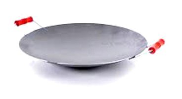 Trade Jam 4396 Plastik Saplı 30 cm Saç Tava Gri