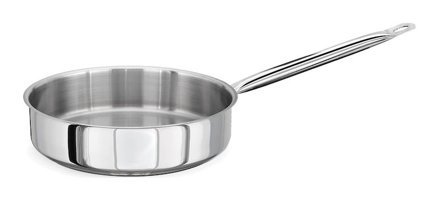 Kapp Çelik 24 cm Balık Tava Gri
