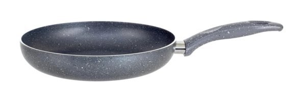 Dora Granit Saplı Granit 26 cm Düz Tava Gri