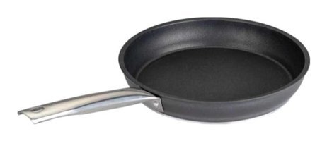 Aryıldız Trendy Metal Saplı Alüminyum 26 cm Düz Tava Siyah