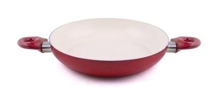 Contesse Ecotouch Torino Plastik Saplı Seramik 20 cm Sahan Tava Kırmızı