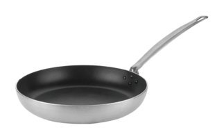 Öztiryakiler Elegance Metal Saplı Alüminyum 30 cm Düz Tava Gri