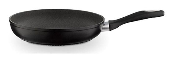Enduro Plus Plastik Saplı Granit 26 cm Düz Tava Siyah