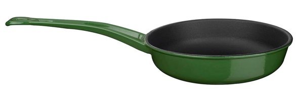 Lava Döküm 24 cm Kızartma Tava Yeşil