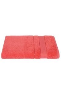 Özdilek Trendy Pamuklu Plaj Havlusu Mercan
