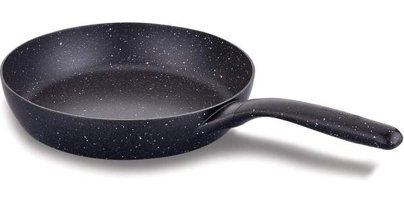 Korkmaz Gusto Döküm 26 cm Düz Tava Siyah