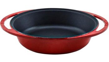 Lava Döküm 27 cm Kızartma Tava Kırmızı