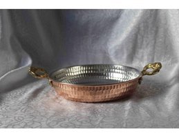 Zinnun Bakır 21 cm Sahan Tava