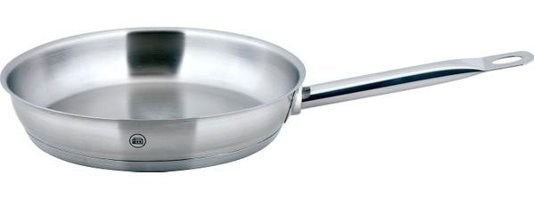 Carl Schmidt Sohn Pro-X Çelik Saplı Paslanmaz Çelik 30 cm Kızartma Tava Gri