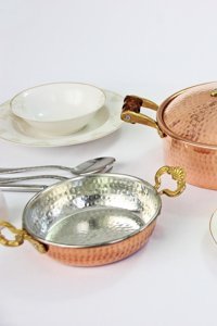 Gür Bakır Bakır 16 cm Sahan Tava