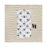 Marte Home Blue Eyes Plaj Havlusu Çok Renkli