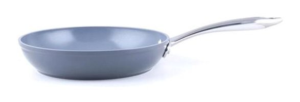 Essenso Ecotouch Bristol Çelik Saplı Alüminyum 28 cm Düz Tava Gri