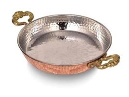 Turna Bakır Acemli No:6 Turna7592-1 Bakır 24 cm Sahan Tava