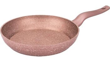 Essenso Plastik Saplı Granit 24 cm Düz Tava Bronz