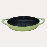 Pot Art Döküm 30 cm Grill Tava Yeşil
