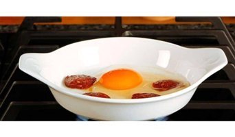 Porland Porselen 17 cm Sahan Tava Beyaz