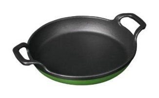 Sürel Döküm Saplı Demir Döküm 16 cm Sahan Tava Yeşil