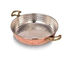 Turna Bakır Soylu No:4 7553-1 Bakır 20 cm Sahan Tava