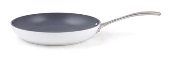 Essenso Ecotouch Lisbon Çelik Saplı Alüminyum 24 cm Düz Tava Beyaz