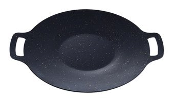 Sahgsa Kore Döküm Saplı 30 cm Kızartma Tava Siyah