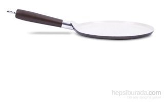 Essenso Kaizu Ahşap Saplı Çelik 24 cm Krep Tava Mor