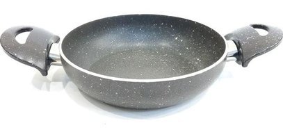Togo Plastik Saplı Granit 18 cm Sahan Tava Gri