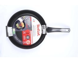Tefal Selection G2840723 Plastik Saplı Alüminyum 30 cm Düz Tava Siyah
