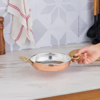 Karaca Mesopotamia Çift Kulplu Bakır 18 cm Sahan Tava