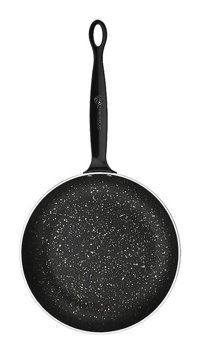 Korkmaz Pro-Chef A2840 Plastik Saplı Granit 20 cm Düz Tava Siyah