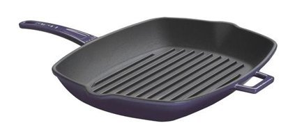 Lava Döküm 26x32 cm Grill Tava Mor