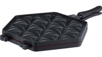 Sinbo SP-1000-33 Plastik Saplı Döküm 33 cm waffle Tava Siyah