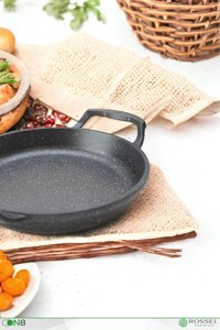 Rossel Premium Premium Döküm 16 cm Sahan Tava Gri