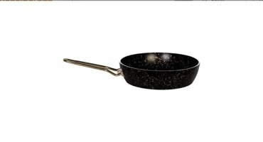 Master Chef Çelik Saplı Granit 26 cm Kızartma Tava Siyah