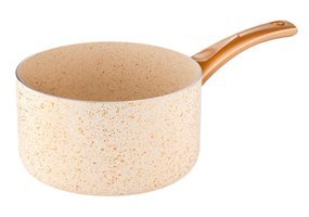 Redcheef Plastik Saplı Granit 14 cm Sos Tava Krem