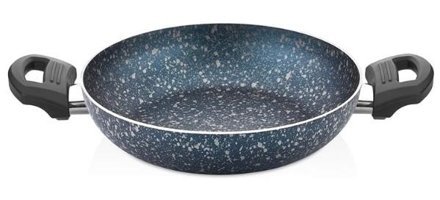 Cem Premium Plastik Saplı Alüminyum 22 cm Sahan Tava Gri