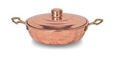 Turna Bakır Emirgan No:1 Turna7597-1 Bakır 14 cm Sahan Tava