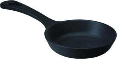 Lava Döküm 12 cm Kızartma Tava Siyah