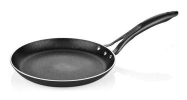 Novac Samuray Plastik Saplı Teflon 26 cm Krep Tava Siyah