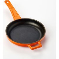 Lava Döküm 16 cm Kızartma Tava Turuncu