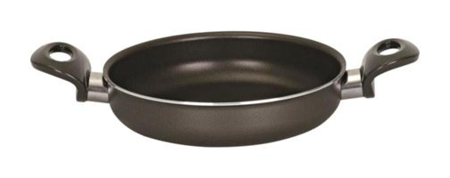 Mehtap Onyx Plastik Saplı Granit 20 cm Sahan Tava Siyah