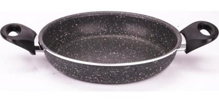 Essenso Aknur Plastik Saplı Granit 20 cm Sahan Tava Gri