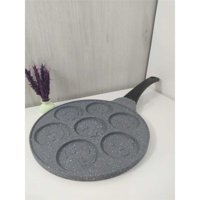 Essenso J88 Plastik Saplı Granit 28 cm Pankek Tava Gri