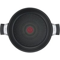 Tefal Excellence Plastik Saplı Titanyum 22 cm Sahan Tava Siyah