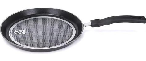 Gfc Life Store Recy Plastik Saplı Granit 25 cm Krep Tava Siyah