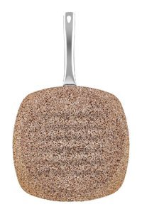 Karaca Avanos Çelik Saplı Alüminyum 28 cm Grill Tava Krem